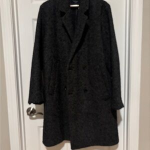 Abercrombie & Fitch Dark Gray Coat